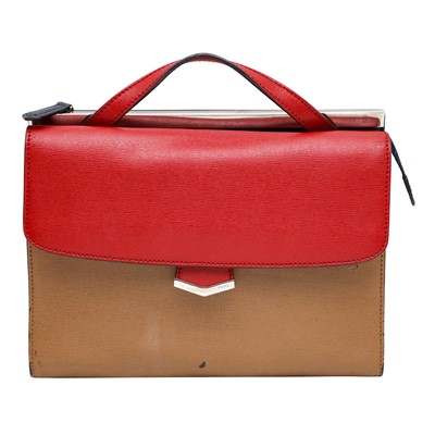 Lot 365 - Fendi Tri Colour Demi Jour Top Handle Bag