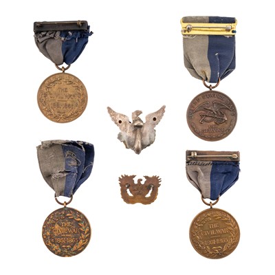 Lot 170 - Collection of American Civil War Medals