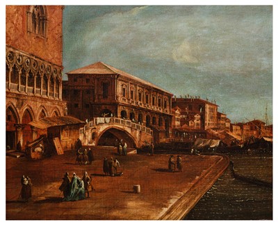 Lot 10 - After Nicolò Guardi (Italian, 1715-1786)