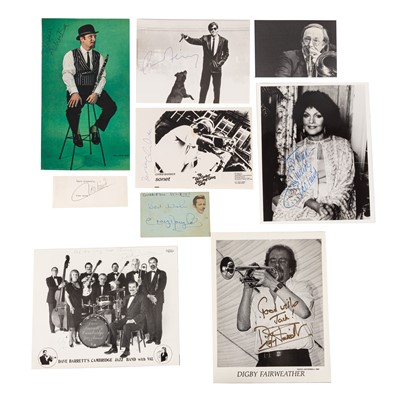 Lot 315 - Autograph Collection.- British Band Leaders & Jazz Musicians