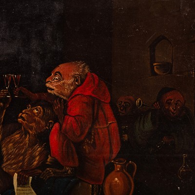 Lot 45 - Manner of David Teniers the Younger (Flemish, 1610-1690)