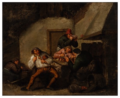 Lot 40 - Amendment: Please note this work is Attributed to Pieter de Bloot (Dutch, c. 1601/2-1658)