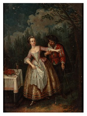 Lot 63 - Circle of Nicolas Lancret (French, 1690-1743)