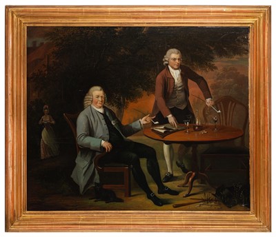Lot 84 - Circle of Arthur Devis (British, 1712-1787)