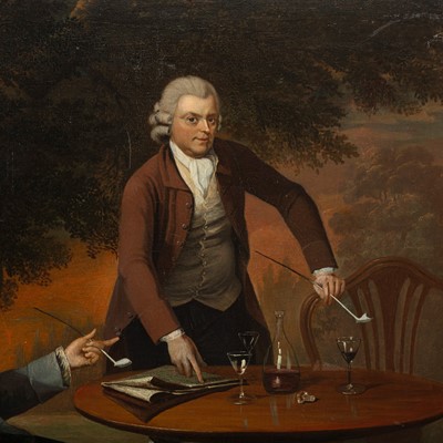 Lot 84 - Circle of Arthur Devis (British, 1712-1787)