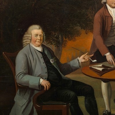 Lot 84 - Circle of Arthur Devis (British, 1712-1787)