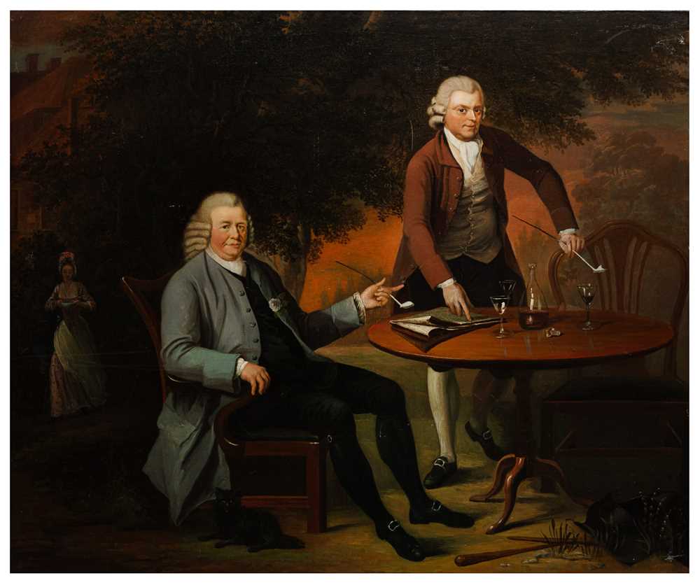 Lot 84 - Circle of Arthur Devis (British, 1712-1787)
