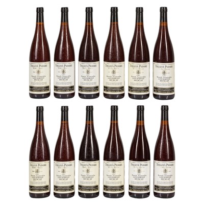 Lot 221 - Tolley's Pedare Late Harvest Muscat 1987 - 12 bottles
