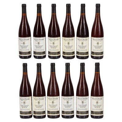 Lot 222 - Tolley's Pedare Late Harvest Muscat 1987 - 12 bottles