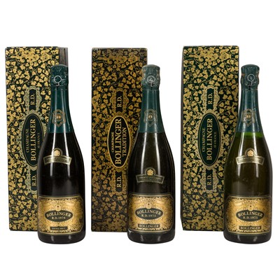 Lot 3 - Bollinger R.D. 1975 & 1976 - 3 bottles
