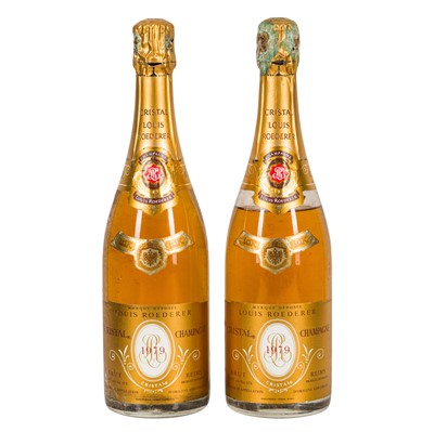 Lot 22 - Louis Roderer Cristal 1979 - 2 bottles