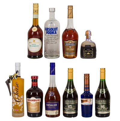 Lot 337 - Spirits Bin Ends - 10 bottles