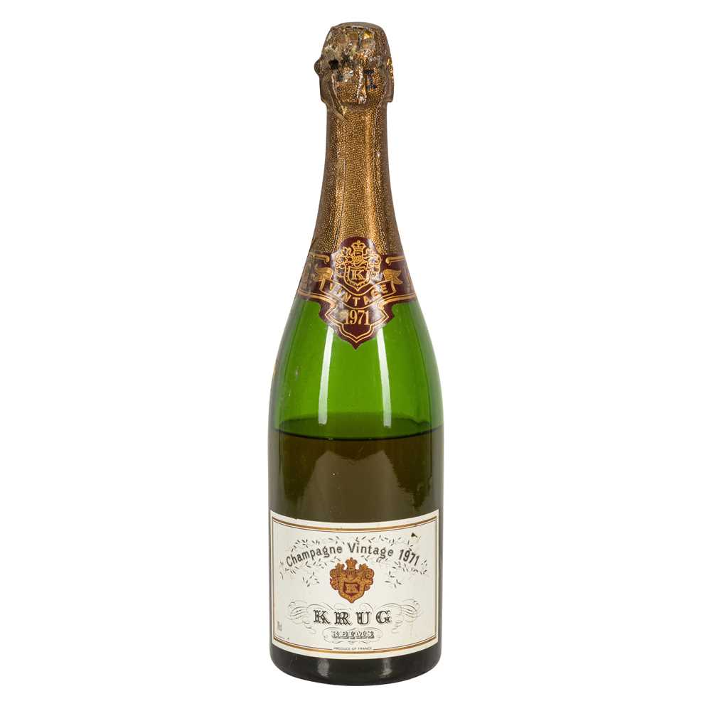 Lot 10 - Krug 1971 (Low Ullage) - 1 bottle