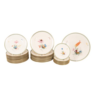 Lot 212 - A Royal Copenhagen 'Fiesta' pattern part-dinner service, circa 1938