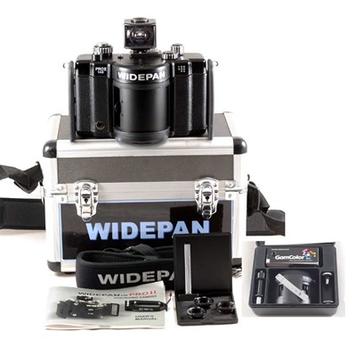 Lot 220 - Panflex Widepan PRO II 140 Medium Format Panoramic Camera.