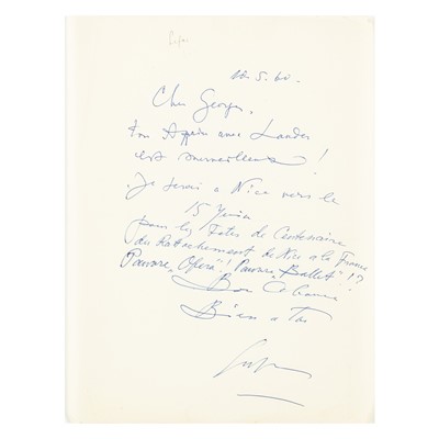 Lot 240 - Lifar (Serge)