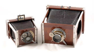 Lot 205 - J F Shew & Co Xit Folding Cameras.