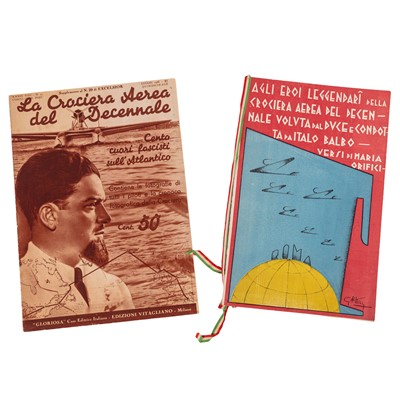 Lot 144 - Aeronautical Memorabilia.- Italo Balbo, 1933
