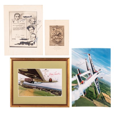 Lot 161 - Aviation Autographs