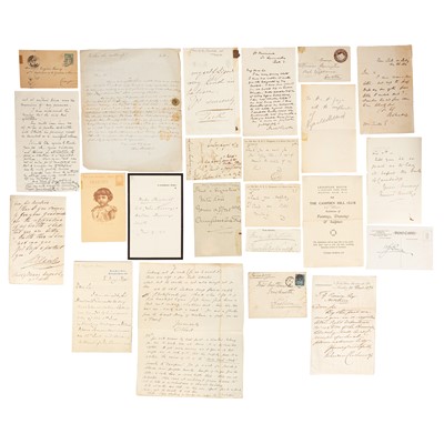 Lot 111 - Autograph Collection.- Miscellaneous