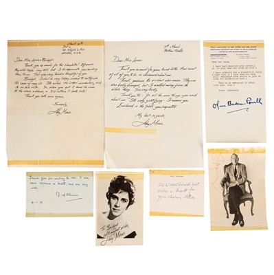 Lot 101 - Autograph Collection.- Incl. Montgomery of Alamein