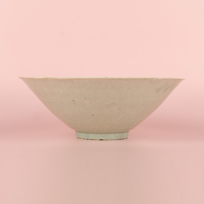 Lot 468 - A Chinese Qingbai 'peony' carved bowl, Southern Song dynasty