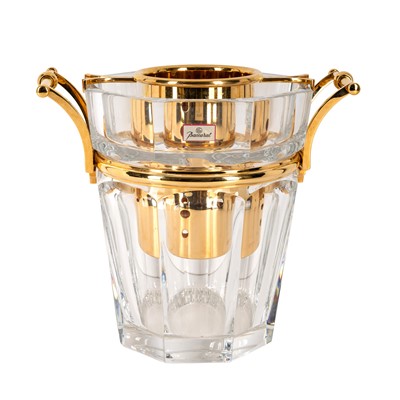 Lot 433 - A Baccarat glass 'Harcourt' champagne cooler