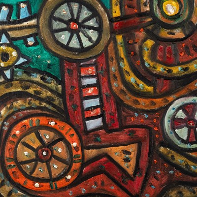 Lot 109 - Alan Davie C.B.E. R.A. (British, 1920-2014)