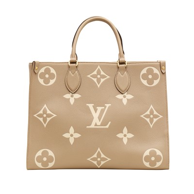 Lot 135 - Louis Vuitton Tourterelle Bicolour OnTheGo MM Bag