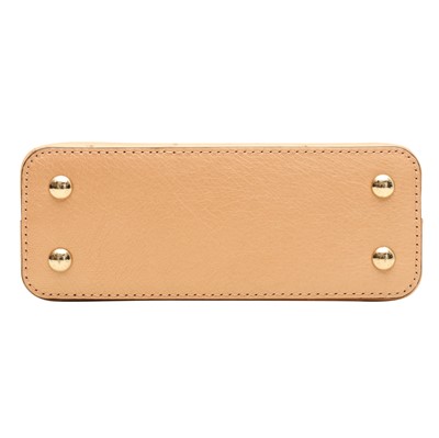 Lot 74 - λ Louis Vuitton Rose Champagne Ostrich Capucines Mini