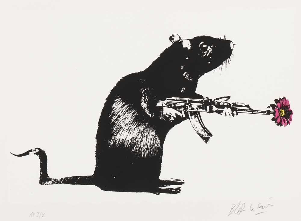 Lot 186 - Blek Le Rat (French, b.1951)