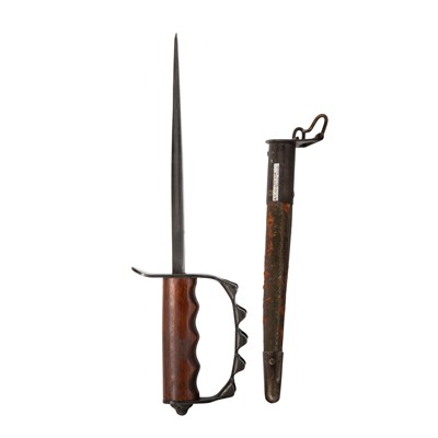 Lot 228 - American WWI period M-17 trench fighting knife