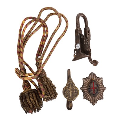 Lot 214 - The Coldstream Guards, embroidered coatee ornament (or patch)