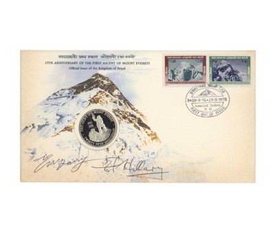 Lot 434 - Hillary (Edmund) & Tenzing Norgay