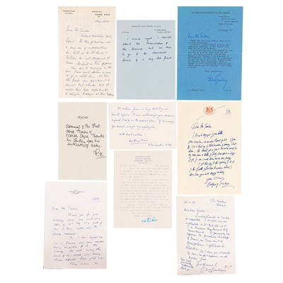 Lot 106 - Autograph Collection.- Military, Airforce, Navy
