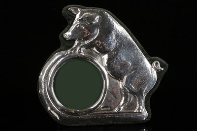 Lot 457 - A modern novelty Birmingham, hallmarked silver...