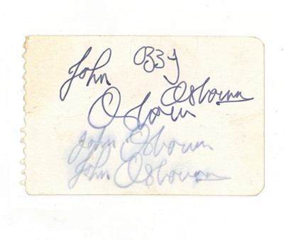 Lot 378 - Osbourne (Ozzy)