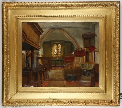 Lot 139 - Frank Birch, 19th century British. 'A Winters...