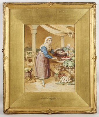 Lot 170 - William Lucas 1840-1895. 'The English Fish...