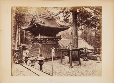Lot 79 - Samuel Bourne (1834-1912), Usui Shusaburo Studio (active 1875-1886), Giorgio Brogi (1822-1881)