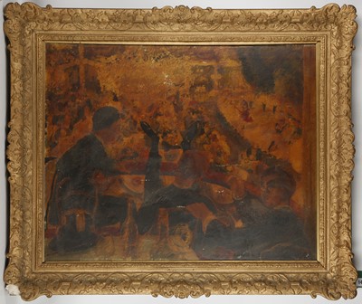 Lot 149 - Circa 1920's, continental school. 'Cafe...