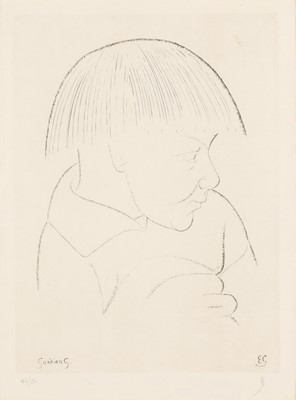 Lot 236 - Gill (Eric) A portrait of Gordian G