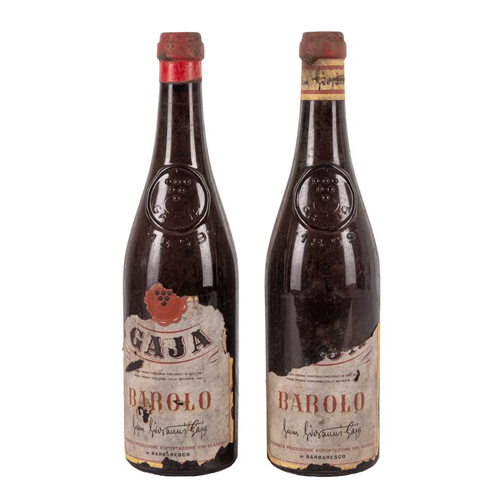 Lot 99 - Gaja Barolo 1958 - 2 bottles