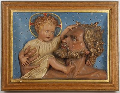 Lot 530 - An early 20th century, Italian deep relief...