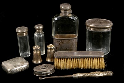 Lot 484 - A selection of sterling silver items to...