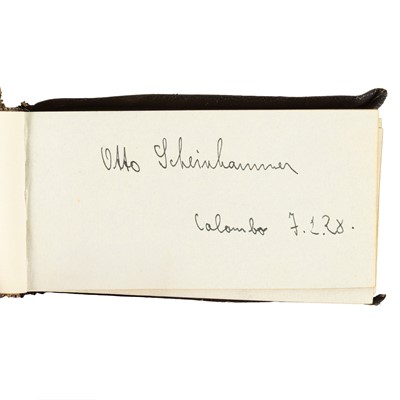 Lot 62 - Autograph Albums.- Miscellaneous