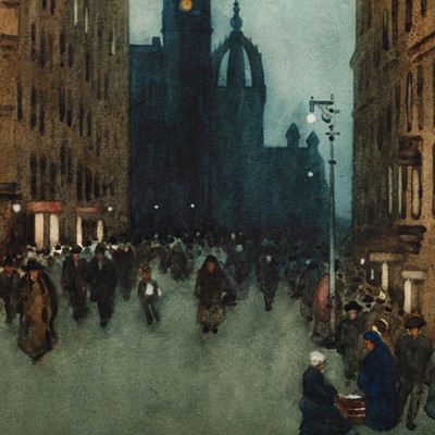 Lot 213 - Hans Jacob Hansen R.S.W. (Scottish, 1853-1947)