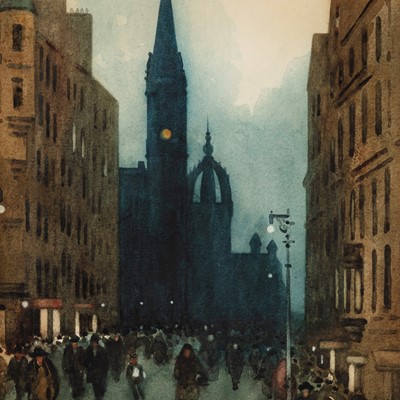 Lot 213 - Hans Jacob Hansen R.S.W. (Scottish, 1853-1947)
