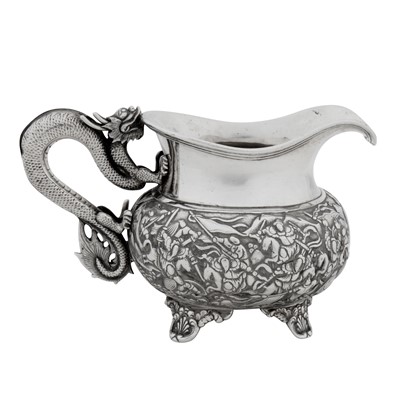 Lot 173 - Canton circa 1860 by Shan, retailed by Dak Hing