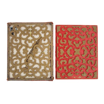 Lot 220 - A rare Chinese album containing fifty watercolour paintings, Qing dynasty, early 19th century